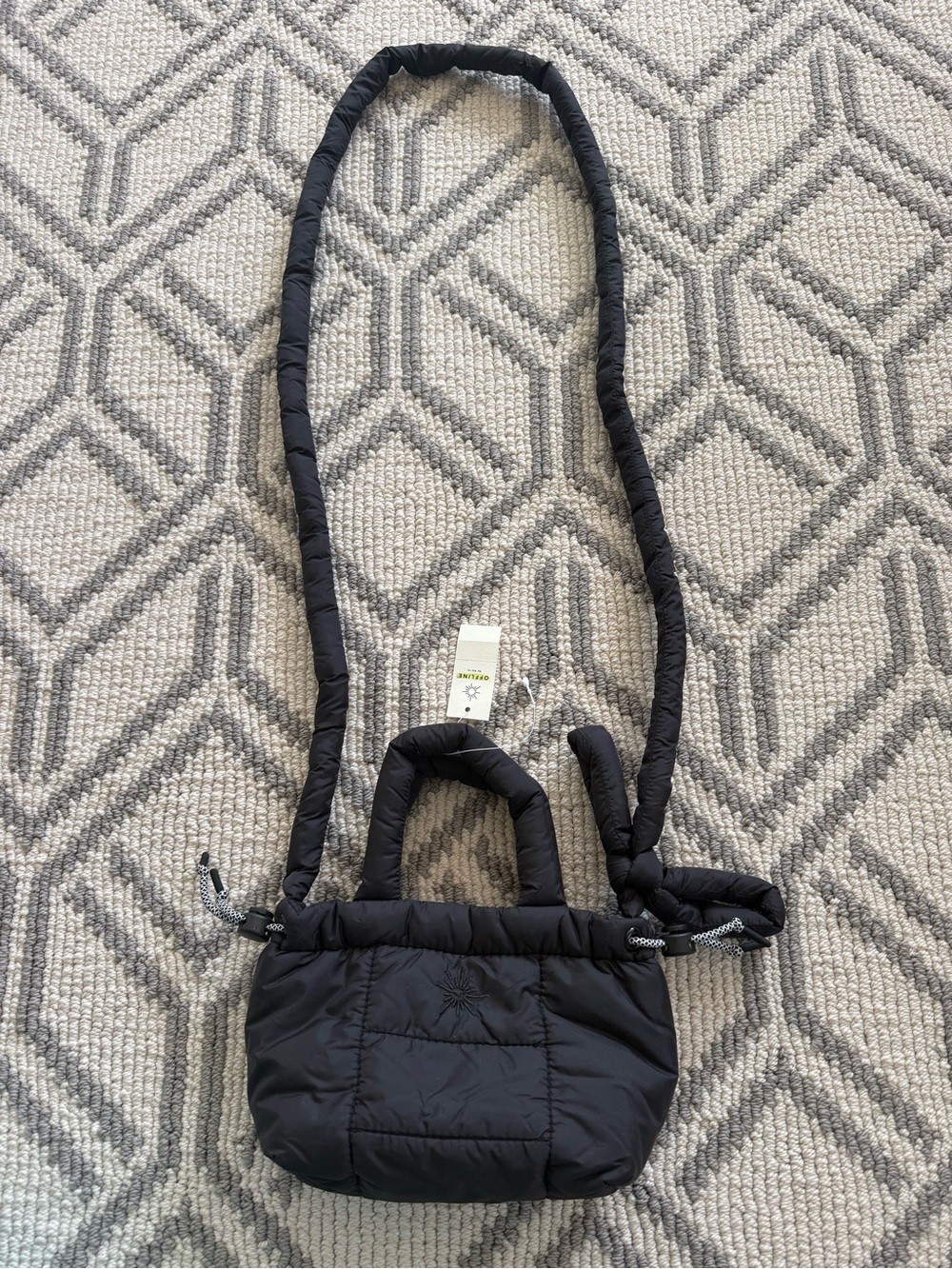 NWT - OFFLINE by aerie Quilted Mini Puffy Tote Crossbody